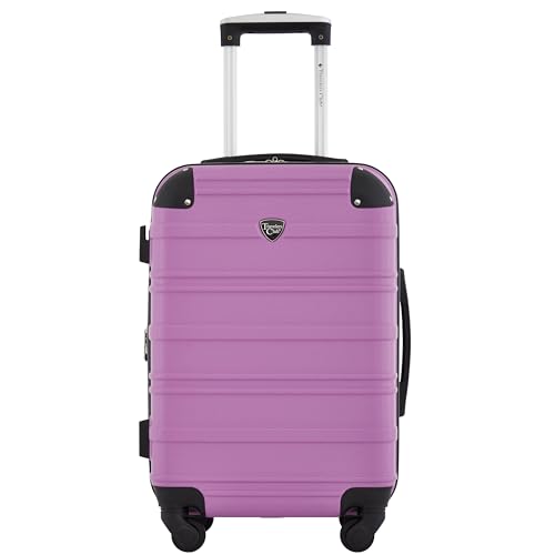 Image of Travelers Club Phoenix Luggage, Mulberry, 22-Inch Carry-On
