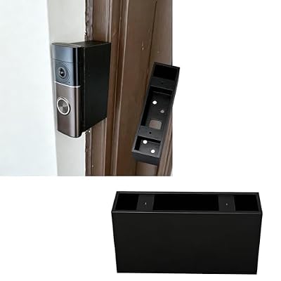 XMWPKQ Doorbell Mount Spacer, Video Doorbell Base, Doorbell Extension Pad, Compatible with Ring Doorbell Pro 4K V3, Extended Base, Wall Mount Adapter, Doorbell Installation Accessory