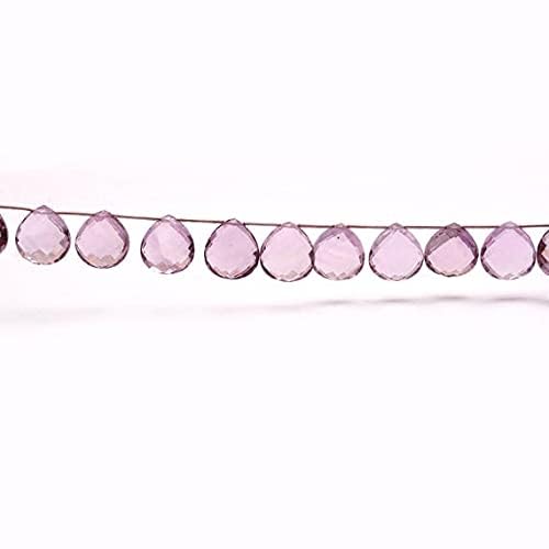 Améthyste rose en cœur LKBEADS pour insuffler de la douceur à vos bijoux
