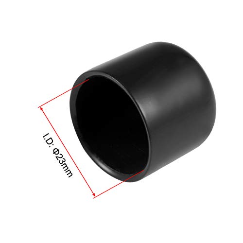 Tapas para tubos de rosca flexibles de uxcell, cubiertas protectoras de tornillos 4