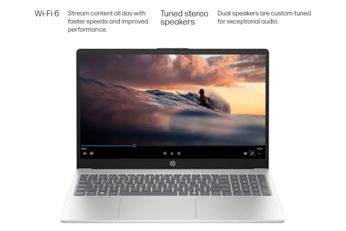 Image of HP Pavilion 15.6 inch FHD Touchscreen Business Laptop, AMD Ryzen 7 7730U, 16GB RAM, 512GB PCIe SSD, Numeric Keypad, Webcam, Wi-Fi 6, HDMI, Windows 11, W /Mouse