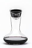 Ullo Wine Purifier with Hand Blown Decanter and 6 Selective Sulfite Filters, Restore The Natural Pur