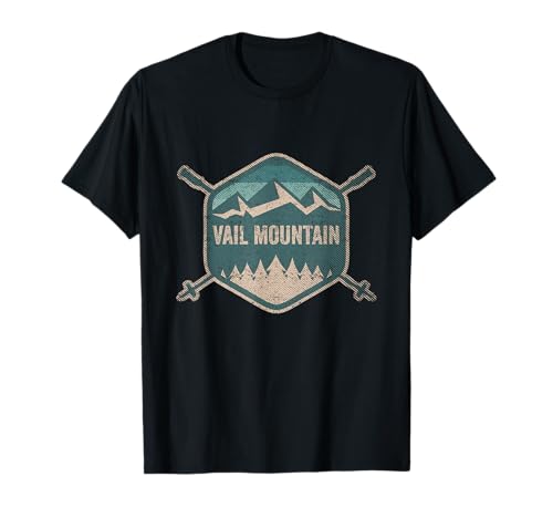 Vintage Vail Mountain Camisa Retro Vail Mountain Camiseta