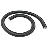 Conduit en feuille d'aluminium de 25 mm pour systèmes de chauffage diesel Webasto avec canal de flux d'air résistant pour véhicules (80 cm)