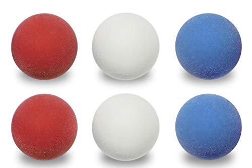 GAO YDDS Official Classic Quality Foosballs Ball, 6 Pack