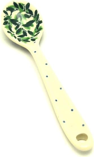 Polish Pottery Spoon - Small - Dark Horse