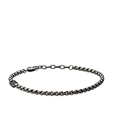 Fabricada en acero inoxidable Fossil Brazalete Pulsera Vintage Casual Adventurer JF03915797 JF03915797 Marca