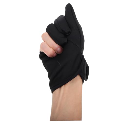 Guantes para Estilizado de Cabello con Diseño de Correa de Tres Dedos para Uso Seguro con Rizadores y Planchas, para Salones y Uso Doméstico, Alta Temperatura miniatura 3
