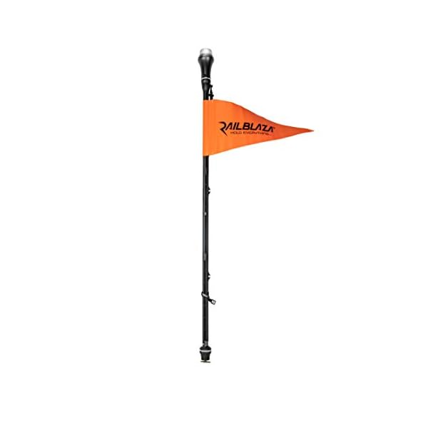 RAILBLAZA Visibility Kit II with MiniPort Track Mount Kayak Flag with