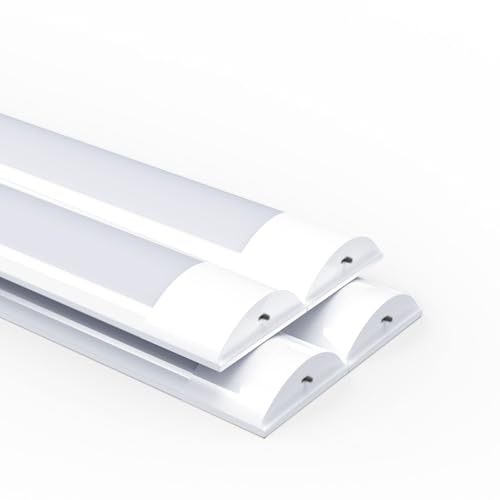 Réglette LED 120 cm 36W pack de 4 tubes néon étanches CCT pour garage et atelier