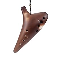 Amazon | オカリナ 楽器 オカリナ 12 穴 BC ベース C キー未焼白