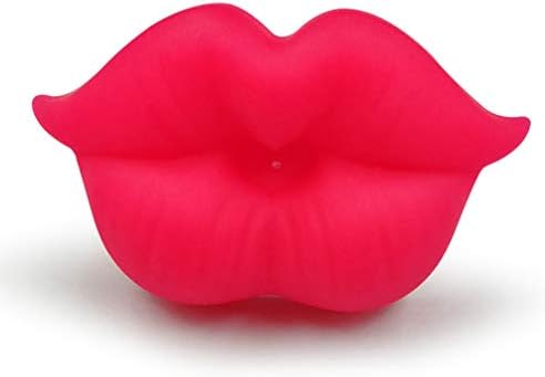 Tomaibaby 5pcs Funny Baby Pacifiers Cute Kiss Lips Shape Soft Silicone Baby Dummy Pacifier Prank Dummy Teether Nipple for Baby Shower Party Favors Gift
