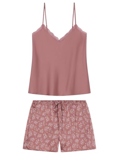 Women'secret Pijama de pantalón Corto con Tirantes Colección Trendy Romance