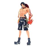 LIANGLIDE Portgas D Ace Action Figure,Portgas D Ace Master Stars One Piece Figure,Ace Collectible Figure Anime Figurines Home Room Office Décor,for Age Grade 15+