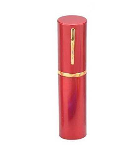 Domire Red Aluminum Pen-Shape Shell Stainless Steel Folding Travel Chopsticks