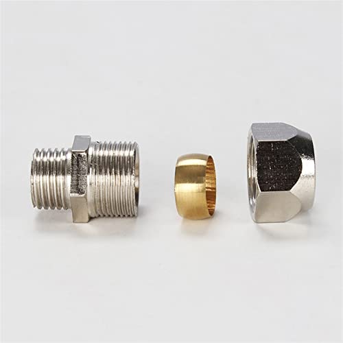 Unión de latón de 10mm y 3/8 BSP para renovar las tuberías de la cocina y el baño sin goteras 3