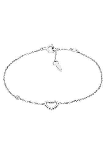 Preisvergleich Produktbild Fossil Damen-Schildarmband 925 Sterlingsilber JFS00458040