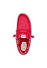 HEYDUDE - Men's Wally Canvas - Casual Slip-On Shoes - Moccasin Style, Savvy Red, 10 UK #3