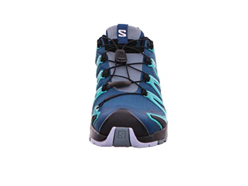 Salomon Salomon Women's XA PRO 3D V8 Gore-TEX Trail Running Shoes for Women, Legion Blue/Trooper/Mint Leaf, 5
