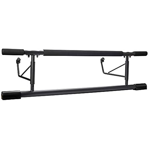 JL Sport Full Exercise Pull Chin Up Bar Metal Indoor Fitness Home Gym Workout Door-frame Cover