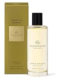 Glasshouse Fragrances Kyoto In Bloom Interior Fragrance, Long-Lasting Room Spray & Air Freshener Spray, Camellia & Lotus, 5.07 Fl Oz (150mL)