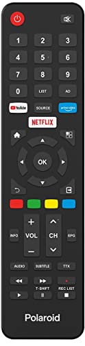 polaroid smart tv led hd 32'' (80cm) wifi netflix screencast 2x hdmi 2x usb pvr 2.0