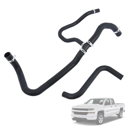 Magimaker Radiator Coolant Inlet & Outlet Hose Fit for Chevrolet GMC Cadillac Silverado Sierra 1500 Tahoe Suburban Yukon XL Escalade 2014-2020 Upper&Lower Pipe 84919468 84919469 by Magimaker - Used condition - US$38.02