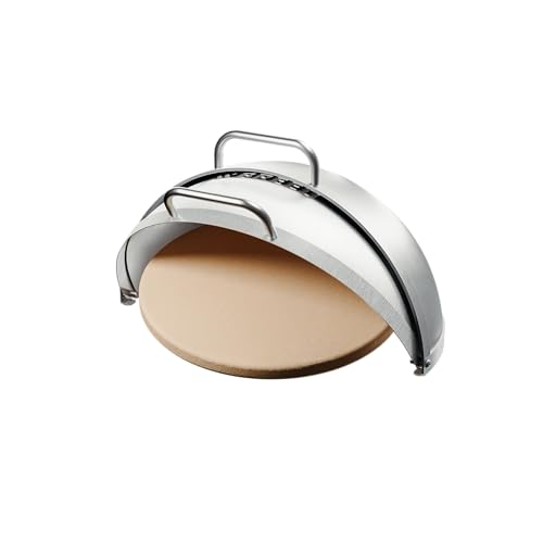 Breeo Grill Dome for Outpost Grill – Hinged Stainless Steel Dome w/Built-in Thermometer, Griddle Accessories Kit, Outdoor Set for Live-Fire Cooking – Fits X/19, Y Series