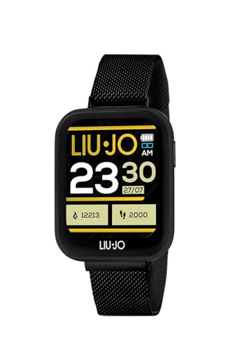 Montre connectée Liu Jo Jeans SWLJ052 numérique écran tactile et acier noir