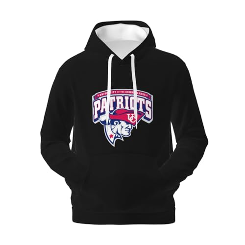Lujzwop University Of The Cumberlands Logo Men'S Hoodie,Fleece Comfortable Hoodie, Sweatshirt For Men