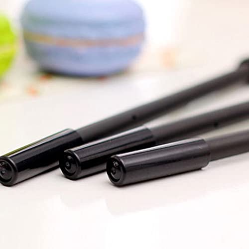 kdjsic 4 stuks / pak cartoon kittens zwarte gelpen navulbare rollerpen Halloween / Kerstmis party supplies cadeau voor… - Afbeelding 4
