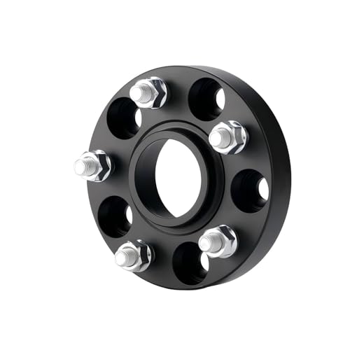 Entretoises roue noires Toyota Corolla PCD 5x114.3 CB 60.1 M12x1.5
