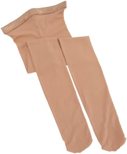 Capezio girls Hold & Stretch® Footed Tight - Girls Tight, Suntan, Small-Medium US