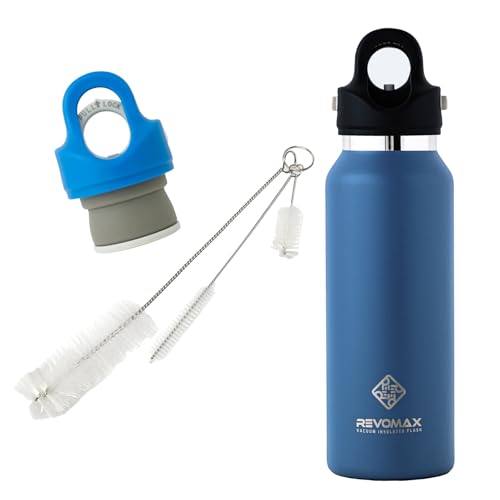 �Y�_�Ή� ���� 355ml 12oz ���{�}�b�N�X REVOMAX �X�e�����X�{�g�� 18���� �ۉ� 36���� �ۗ� �^��f�M ���� �M�t�g �����L���b�v�t�� �������p�u���V�t�� 3�_�Z�b�g (�C�F�[���u���[×�W���G���[�u���[)