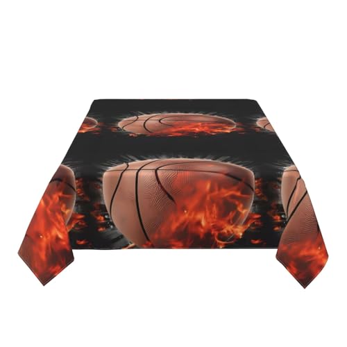Nappe lavable motif basketball 3D protège-table résistant pour restaurant - 6