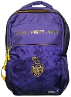 playr x KKR Unisex BackPack - Lightweight, Durable, Travel Backpack, Multi Spacious Compartment Bag For Office, College, Gym & Travl For All Season-picture-17