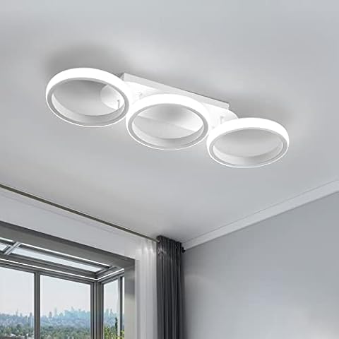 Comely 3 Anillos Lámpara de Techo LED Cover