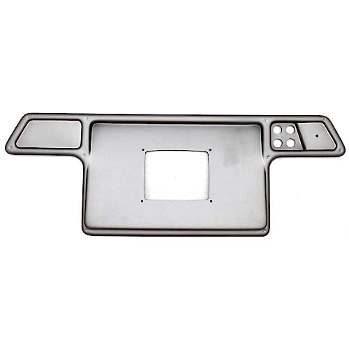 Boat Blank Chartplotter Panel | 1850/80 MS Metallic Silver