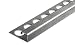 Produktbild Fuchs Design Fliesenschiene Premium 9 mm Quadratprofil aus V2A Edelstahl in gebürstet modernes Fliesenprofil Edelstahlschiene 10 x 2,5 m