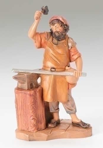 Fontanini by Roman Inc., Orion The Blacksmith, 5" Collection, Nativity