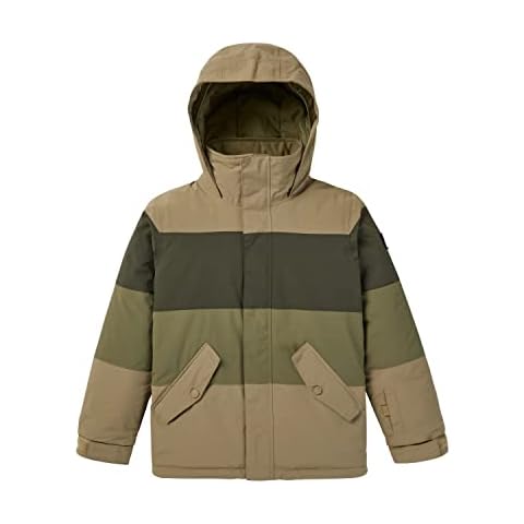 Burton Boy's Symbol Ski Jacket, Kelp/Forest Night Cover
