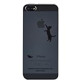 iTattoo5/5s（iPhone Case） Neko jump/ Black