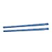 Jutagoss Twisted Line Acrylic Rod Solid Plastic Bar for DIY Crafts 10mm Diameter 250mm Length Dark Blue 2Pcs