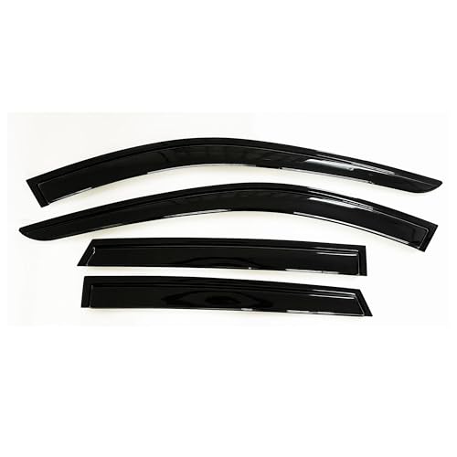Déflecteur vitre latérale pour Mazda CX-5 2017-2025 | Kit de visières de fenêtre 4 pièces