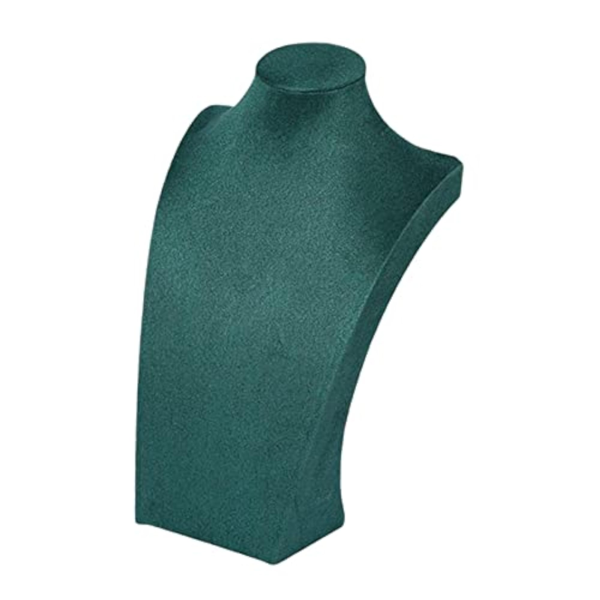 Necklace Pendant Chain Display Mannequin, Dark Green
