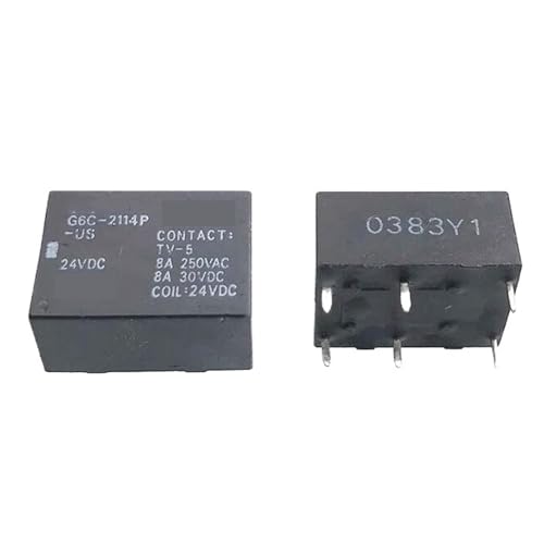 Relais 24VDC G6C-2114P-US commutation haute capacité 8A - 2