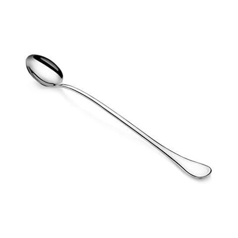 Artaste 56402 Rain 18/10 Stainless Steel Iced Cream Spoon,9.5-Inch, Set of 6, Silver Cover