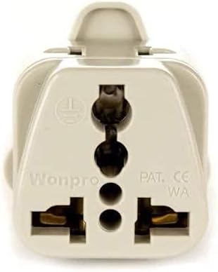 OREI Grounded Universal 2 in 1 Plug Adapter Type M for South Africa and More