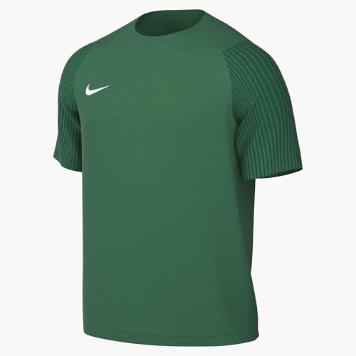 Nike Dri-Fit Academy II Maillot De Foot À Manches Courtes pour Homme, Pine Green/Pine Green/White, HV8160-302, M