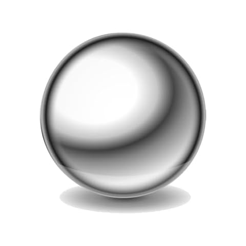 KUNWU SUS304 Stainless Steel Dog Food Slow Feeders Ball - 3.5" Stops Gulping, Bloat, Indigestion, and Rapid Eating, Fun, Healthy, Prevents Obesity Improves Digestion (Large) Cover